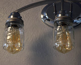 Hand-Cut Open Bottom Mason Jars for DIY Lighting, Pendants & Crafts