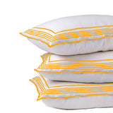 Smart Border 400TC Cotton Embroidery Sateen Solid Euro Pillow Sham