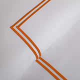 400TC Double Embroidery Sateen Cotton Euro Sham