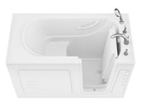 ANZZI Value Series 30" x 60" Therapeutic Walk-In Tub with Dual Hydrotherapy (Air & Water), Inline Heater, and Quick Fill Faucet, White