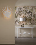 Sisalana White Console Table