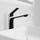 ANZZI Contemporary Vessel Sink Faucet, Single Hole High Arc Spout (9.41" H), 1.2 GPM Water-Saving, Durable Brass Construction, Rhino-Alloy Certified, Various Finishes