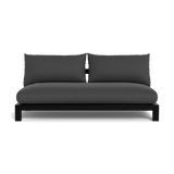 PACIFIC TEAK 2 Seat Armless Sofa