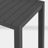Pacific Aluminum Rectangle Bar Table