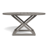 Pacific Aluminum Round Dining Table 60"