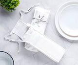 Restaurant Napkins - Set of 6 Bistro Napkins