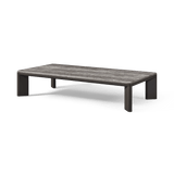 Palm Beach Aluminum Rectangle Coffee Table