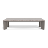 Palm Beach Aluminum Rectangle Coffee Table