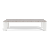 Palm Beach Aluminum Rectangle Coffee Table