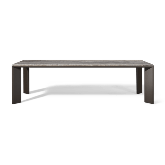 Palm Beach Aluminum Rectangle Dining Table