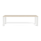 Palm Beach Aluminum Rectangle Dining Table