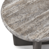 Palm Beach Aluminum Round Side Table
