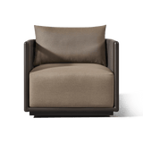 Palm Beach Aluminum Swivel Lounge Chair