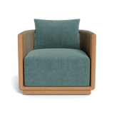 Palm Beach Teak Swivel Lounge Chair