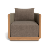 Palm Beach Teak Swivel Lounge Chair