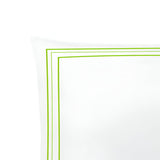 400TC Cotton Classic Embroidery Sateen Solid Euro Sham