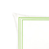 400TC Cotton Classic Embroidery Sateen Solid Pillow Sham