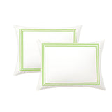 400TC Cotton Classic Embroidery Sateen Solid Pillow Sham