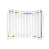 400TC Cotton Single Edge Embroidery Sateen Stripe Duvet Cover Set