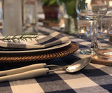 Cotton Napkins - Plaid Cloth Napkins