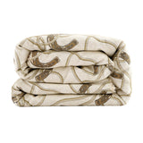 Pierre Equestrian Cotton Sateen Teddy-Backed Throw