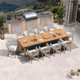 PURPLE LEAF Outdoor Dining Set with Sunbrella Cushions wicker patio table set for Kitchen Deck Garden Outdoor Furniture Sets