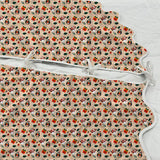 Printed Scalloped Christmas Tree Skirt