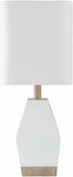 Blinsung White Contemporary Table Lamp - Clearance