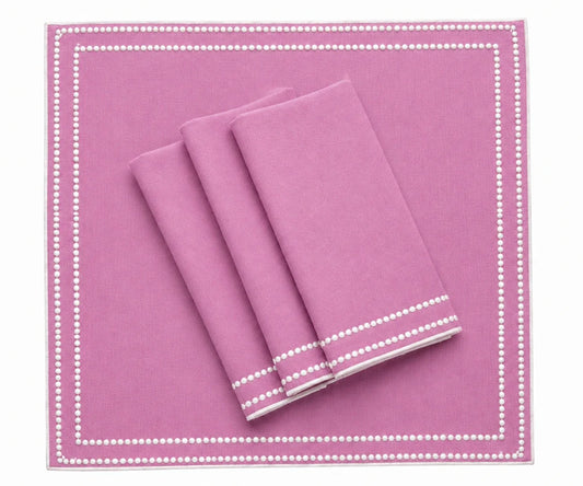 Dots Embroidered Napkin