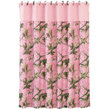 Pink Oak Camo Shower Curtain, 2 MOQ