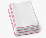 Crochet Scalloped Edge Napkins