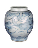 Ming-Style Countryside Large Preserve Pot