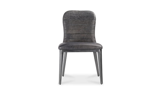 Shelton Dining Chair Nimbus Black Leather-Set Of Two