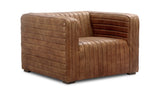 Castle Chair Open Road Brown Leather