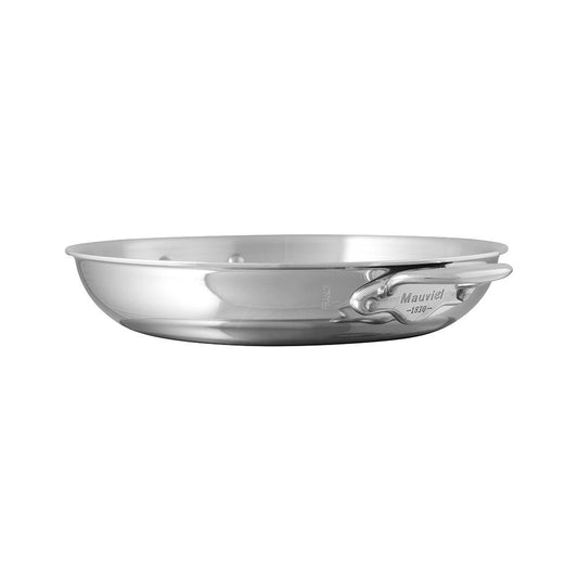 Mauviel M'COOK 5-Ply Round Pan With Cast Stainless Steel Handles