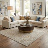 Kabungahan Oushak Style Floral Rug