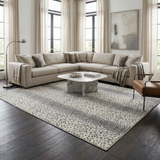 Pointblank Gray Antelope Print Rug