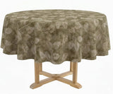 Floral Linen Tablecloth