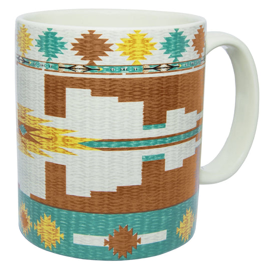 Pueblo Aztec Mug, Set of 4, 2 MOQ