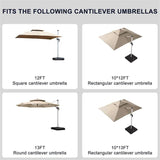 PURPLE LEAF Large Cantilever Umbrella Base ZYCJBASE-150NEW