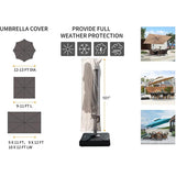 PURPLE LEAF Umbrella Cover Clearance