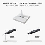 PURPLE LEAF OPEN BOX White Patio Cantilever Umbrella Base ZY02XBBS
