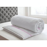 400TC Cotton Double Embroidery Sateen Microcheck Duvet Cover Set