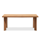 PURPLE LEAF Round & Rectangle Outdoor Dining Table HPL Aluminum Tabletop Modern Dining Table for Deck Kitchen