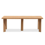PURPLE LEAF Round & Rectangle Outdoor Dining Table HPL Aluminum Tabletop Modern Dining Table for Deck Kitchen