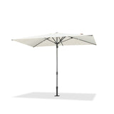 PURPLE LEAF Semi-Auto 1.9''/2.4''/3.1'' Pole Commercial Patio Umbrella Market Umbrella for Café, Restaurant & Hotel