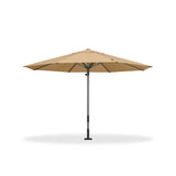 PURPLE LEAF Semi-Auto 1.9''/2.4''/3.1'' Pole Commercial Patio Umbrella Market Umbrella for Café, Restaurant & Hotel