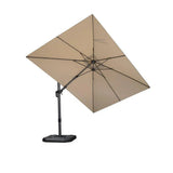 PURPLE LEAF Best Value Cantilever Patio Umbrella with Left-Right Tilt and 360° Swivel Outdoor Umbrellas