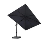 PURPLE LEAF Best Value Cantilever Patio Umbrella with Left-Right Tilt and 360° Swivel Outdoor Umbrellas