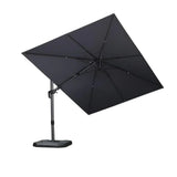 PURPLE LEAF Best Value Cantilever Patio Umbrella with Left-Right Tilt and 360° Swivel Outdoor Umbrellas